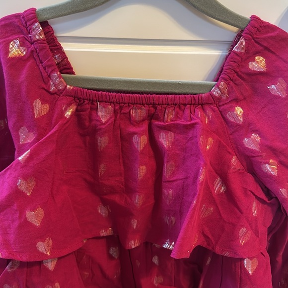 Crewcuts long sleeve heart dress - Picture 3 of 5